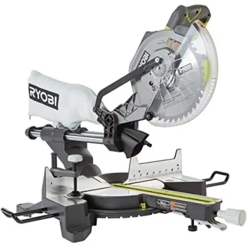 RYOBI 15 Amp 10 in Sliding Compound Miter Saw for Accuracy