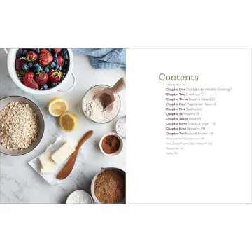 The Quick & Easy Healthy Cookbook: 125 Delicious Recipes Ready in 30 Minutes or Less