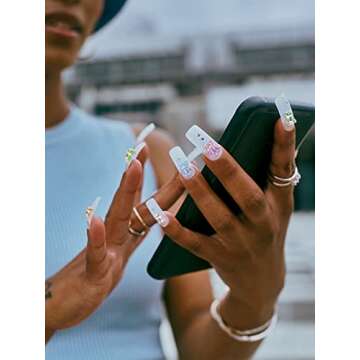 48pcs Nail Bear- 3D Nail Charms for Acrylic Nails- Gummy Bear Nail Charms Nail Decoration Kits for Jewelry Making Nail Art Design DIY Handmade Crafting (3 Sizes, 8 Colors)