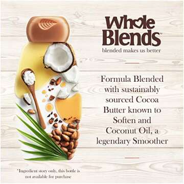 Garnier Whole Blends Smoothing Shampoo with Coconut Oil & Cocoa Butter
