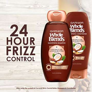 Garnier Whole Blends Smoothing Shampoo with Coconut Oil & Cocoa Butter