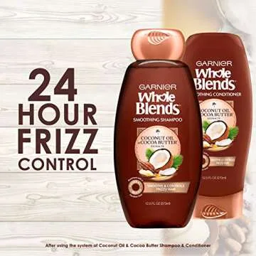 Garnier Whole Blends Smoothing Shampoo with Coconut Oil & Cocoa Butter