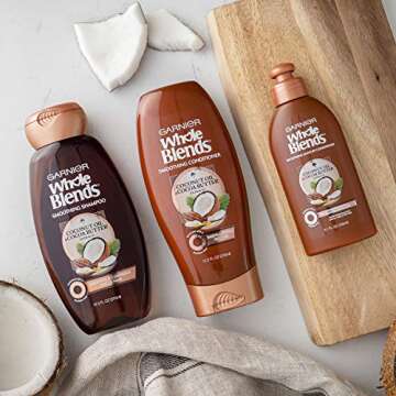 Garnier Whole Blends Smoothing Shampoo with Coconut Oil & Cocoa Butter