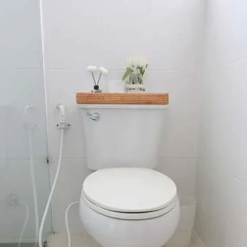 Rattan Bathroom Storage Tray for Stylish Organization