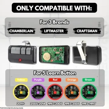 Garage Stop 893LM 893Max for Chamberlain Liftmaster Remote