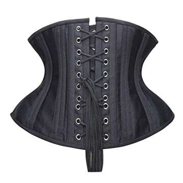 SHAPERX Women Short Torso Heavy Duty Waist Trainer Corset