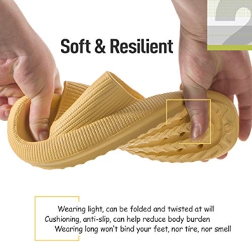 Oakeral Cloud Slides: Stylish Comfort Footwear for All