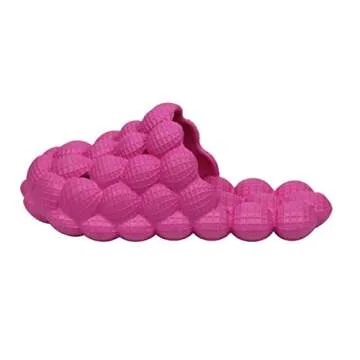 LEPHYON Bubble Slides |Funny Golf Ball Slides| Lightweight Foam Shower Shoes Men|Comfortable Womens Slippers|Stylish Non-Slip Soles Unisex(Babi Pink, W10)