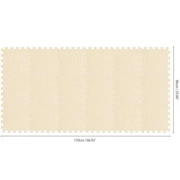 Safe qqpp EVA Foam Interlocking Floor Mats for Kids