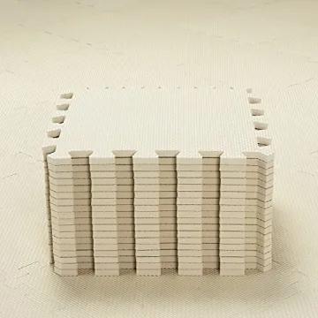 Safe qqpp EVA Foam Interlocking Floor Mats for Kids