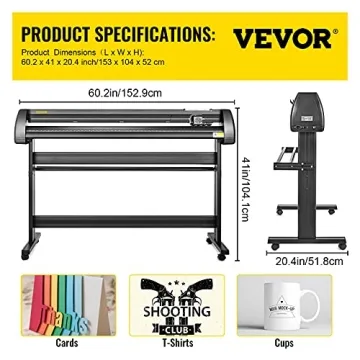 Max Vinyl Cutter Machine 53 Inch High Precision Sign Making