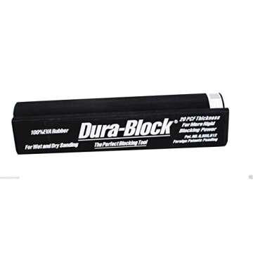 Dura-Block AF4414 Black Full Size Radius Sanding Block