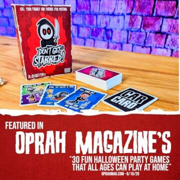 Don't Get Stabbed!: The Party Game Where You Get to Kill Your Family and Friends (for Pretend). Exci...