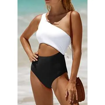 Yonique Women's Stylish One Piece Swimsuit for All