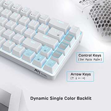 RK68 Wireless Hot Swappable Compact Mechanical Keyboard