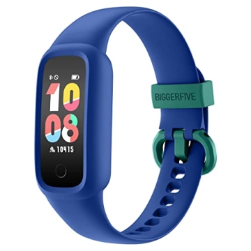 BIGGERFIVE Kids Fitness Tracker Watch - Fun & Waterproof