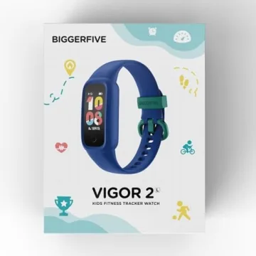 BIGGERFIVE Kids Fitness Tracker Watch Waterproof & Fun