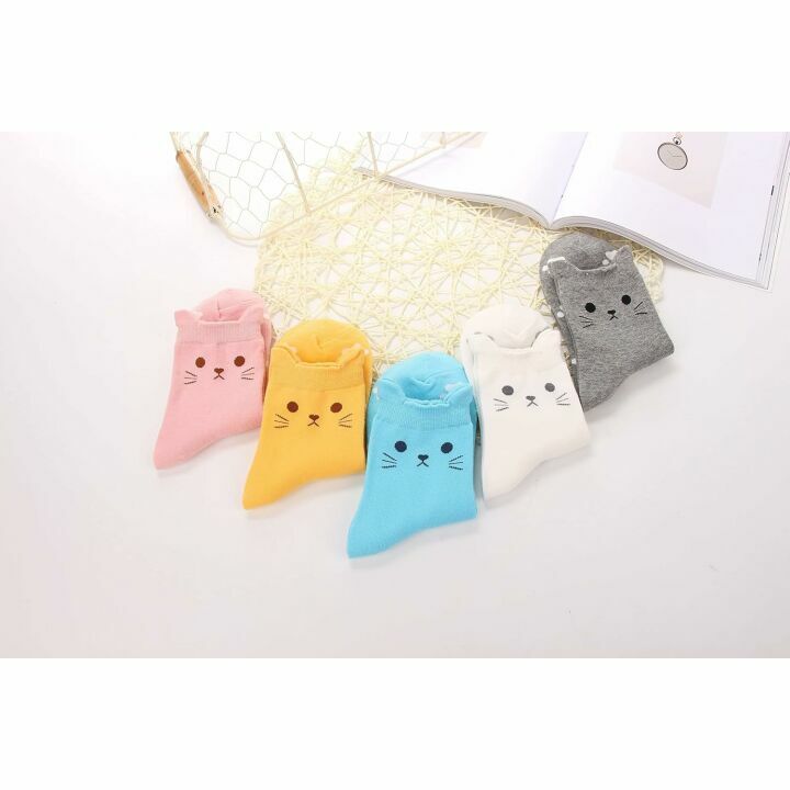 Jeasona Women's Cat Socks - Cute Animal Gifts