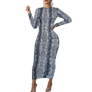 Stylish Women's Long Sleeve Bodycon Dress for Every Event