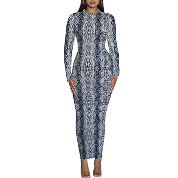 Stylish Women's Long Sleeve Bodycon Dress for Every Event