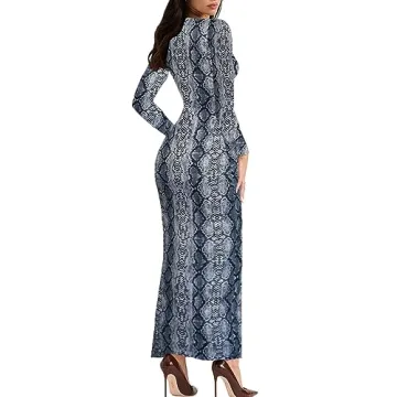 Stylish Women's Long Sleeve Bodycon Dress for Every Event