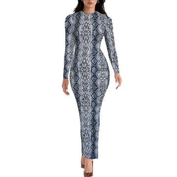 Stylish Women's Long Sleeve Bodycon Dress for Every Event