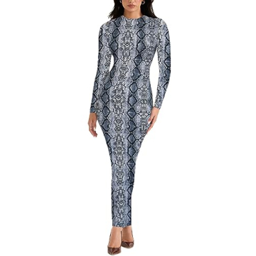 Stylish Women's Long Sleeve Bodycon Dress for Every Event
