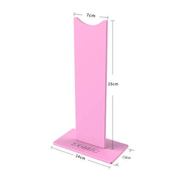 SOMIC Pink Headphone Stand Sturdy Holder for All Headphones