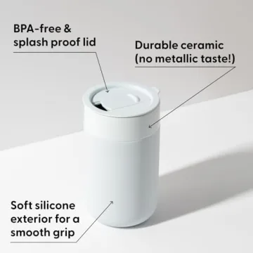 W&P Porter Ceramic Mug - Chic & Functional Travel Cup