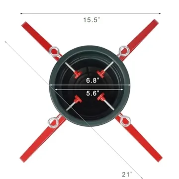 Shop Blissun Metal Christmas Tree Stand for All Trees