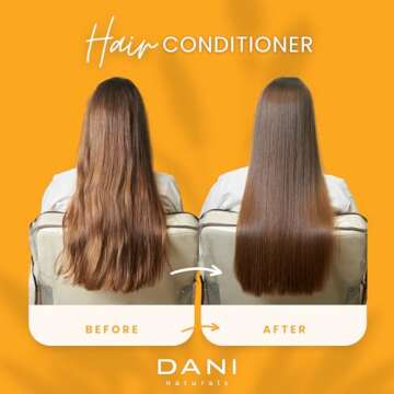 DANI Naturals Grapefruit Conditioner - Organic Care for Hair