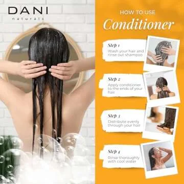 DANI Naturals Grapefruit Conditioner - Organic Care for Hair