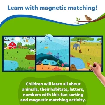 Skillmatics Magnetic Matching Activity Toy for Kids