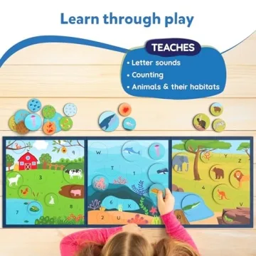 Skillmatics Magnetic Matching Activity Toy for Kids