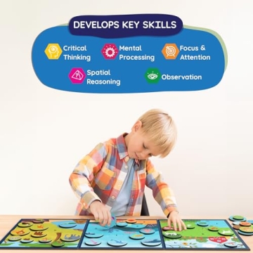 Skillmatics Magnetic Matching Activity Toy for Kids