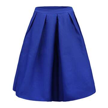 Face N Face A-Line High Waisted Skirt for Women