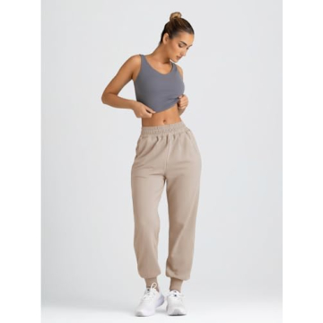 Yovela Women's Baggy High Waisted Sweatpants - Comfy & Stylish