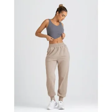 Yovela Women's Baggy High Waisted Sweatpants - Comfy & Stylish