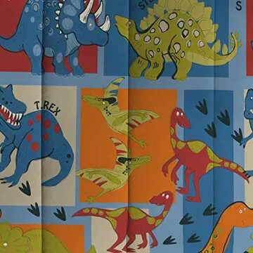 Ultra Soft Dinosaur Comforter Set for Kids Twin Size