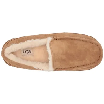 UGG Men's Ascot Slipper Chestnut Size 15 for Ultimate Comfort