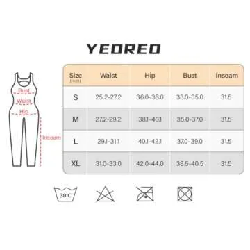 YEOREO Women Strappy Flare Jumpsuits Sexy Sleeveless Backless Wide Leg Gym V Back Scrunch Butt Full Body Yoga Jumpsuits Black M