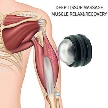 Cold Massage Roller Ball - Valentines Day Gifts, Stays Cold for 6 Hours, Couple Gifts,Polar Healing Experience, Gifts for her ,Polar Roller Ice Ball Massage, Rapidly Relieve Muscle Pain and Tension