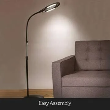 Brightech LightView Pro Magnifying Floor Lamp
