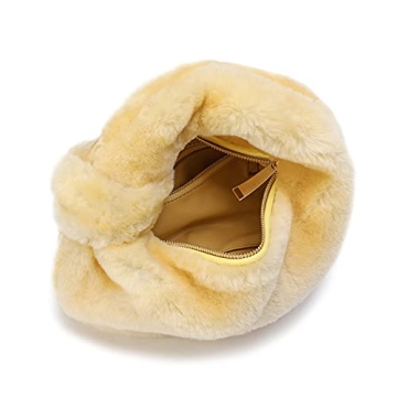 Shop EvaLuLu Light Yellow Leather Tote Bag - Luxury Handbag