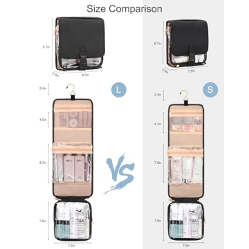 Relavel TSA Approved Toiletry Bag for Women