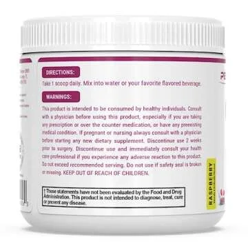 PEScience Complete GI, Raspberry, Probiotic with Zinc Carnosine, Digestive Enzyme, & Prebiotic Fiber Powder, 30 Serving