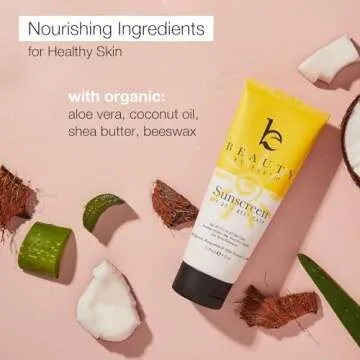 Mineral Sunscreen SPF 25 - USA Made Zinc Oxide Baby & Kids Sunscreen, Reef Friendly Sun Screen With Natural & Organic Ingredients, Lightweight & Fast Absorbing Lotion for All Skin Types