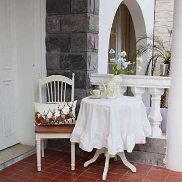 Festive Ogiselestyle Christmas Santa Reindeer Pillow Cover