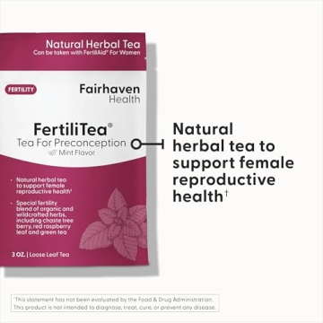 Fairhaven Health FertiliTea | Organic Fertility Support Tea