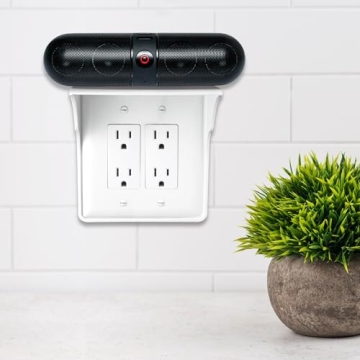 Power Perch Outlet Shelf for Smart Home Organization